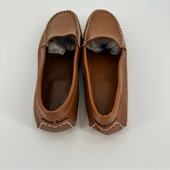 GUIMARAES Women’s Brown Leather Soft Slip On Moccasins/Loafers Size 37/6.5 - Picture 11 of 11